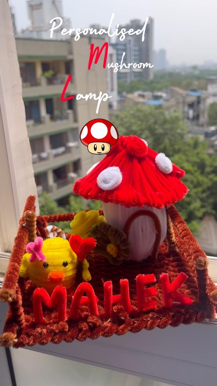 Custom Mushroom Lamp - Image 1